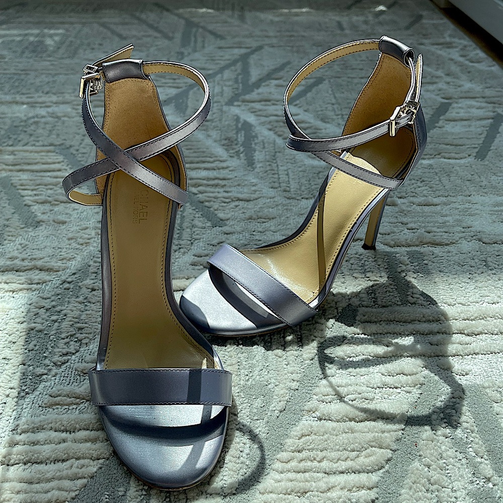 Michael Kors High Heel Sandals Purple light lavender size 6 (eur 36) woman